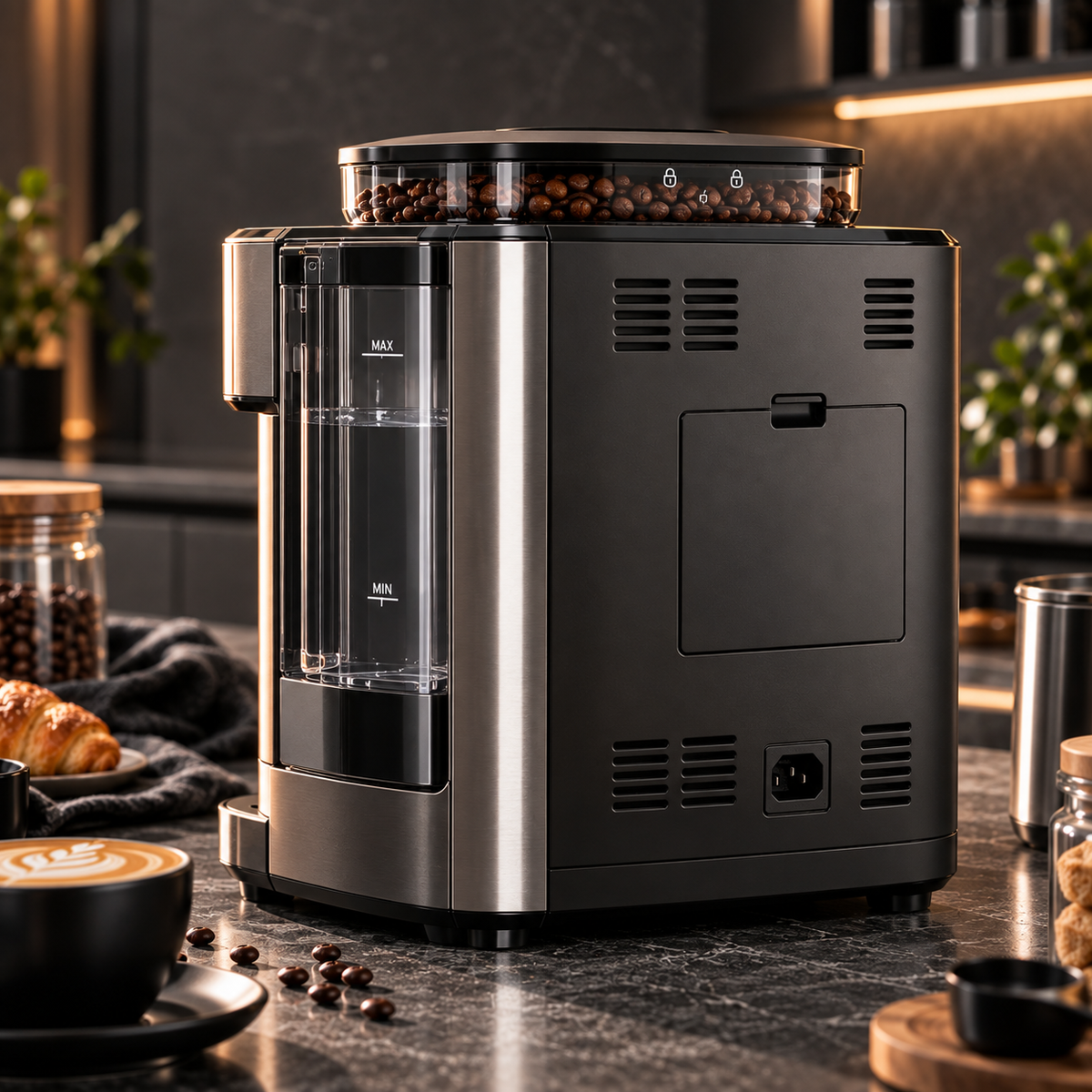 ☕✨ TRUPIEEL® BrewLuxe Pro Smart Coffee Maker – One-Touch Fresh Brew System with Adjustable Strength, Removable Brewing Unit, Quiet Energy-Saving Operation & Easy-Clean Design for Home and Office 🌟